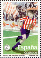 REAL SPORTING DE GIJÓN. 1905-2005. Emisión: 2005.