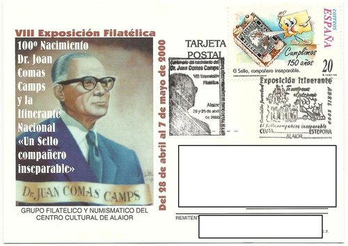 Carta circulada con matasellos itinerante