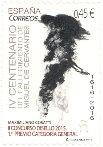 2016-01-29. Disello. Universo Cervantes. Sello categoria general. Baja.jpg