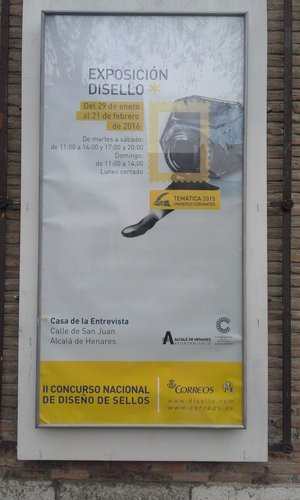 2016-01-29. Disello. Universo Cervantes. Presentacion. 29-01-2016. Foto 27. Cartel exposicion. Baja.jpg