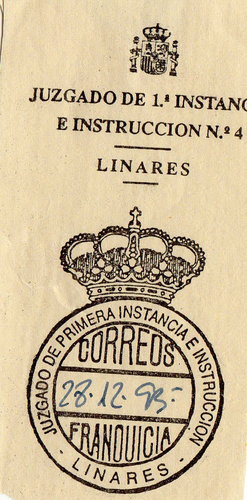 FRAN JUD Jaen LINARES Juzgado de 1 Instancia n 4 1993.jpg