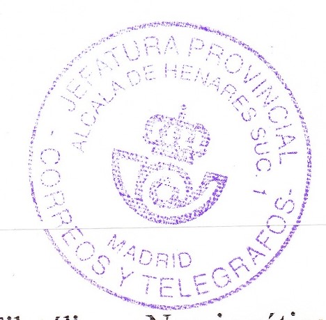 JEFATURA PROVINCIAL ALCALA DE HENARES SUC. 1 CORREOS Y TELEGRAFOS MADRID 14-05-2004.jpg