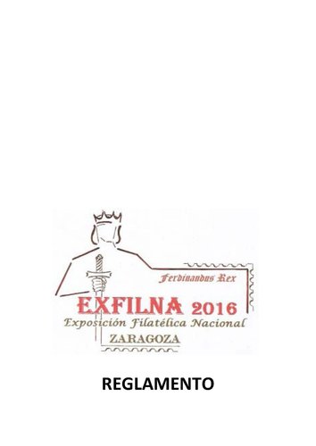 Zaragoza. 2015-09-14 al 18. Exfilna 2015. Reglamento. Pagina 1. Baja.jpg