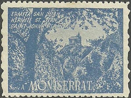 MONTSERRAT (Barcelona) ermita de San Juan serie A