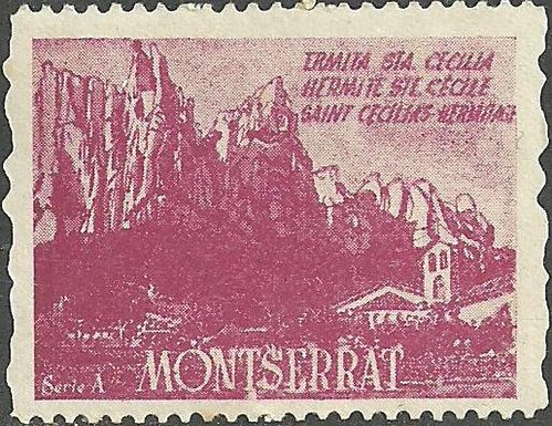 MONTSERRAT (Barcelona) ermita de Santa Cecilia , serie A
