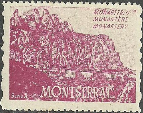 MONTSERRAT (barcelona) Monasterio, serie A