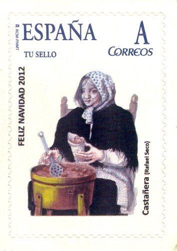 Sello personalizado. 2012. Castañera.jpg