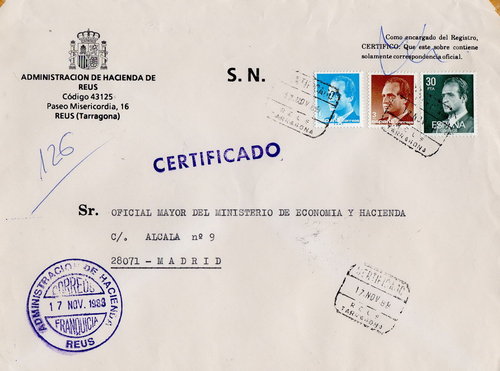 FRAN MIN HAC Tarragona REUS Administracion de Hacienda 1993 r.jpg