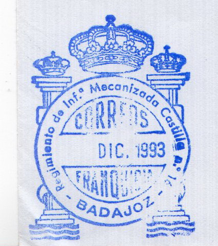 FRAN MIL Badajoz Regimiento de Infanteria Mecanizada 1993.jpg