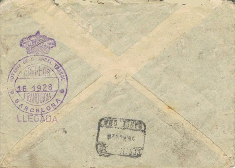 BARCELONA , Notaria D. Angel Traval 1928