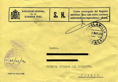 fifra - MINISTERIO DE LA GOBERNACION – GUARDIA CIVIL, Minglanilla soble.jpg