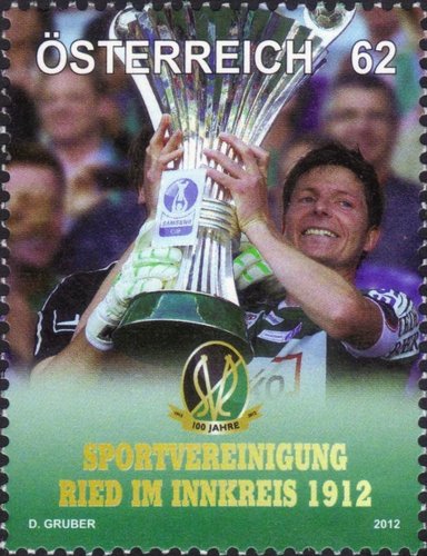 SV Ried. Centenario: 1912-2012. Emisión: 2012