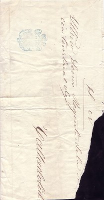 Plica de Palencia a Valladolid, 1865.