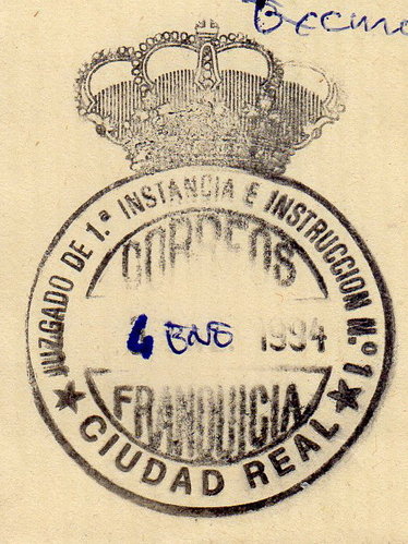 FRAN JUD Ciudad Real CIUDAD REAL  Juzgado de 1 Instancia N 1 1994 F.jpg