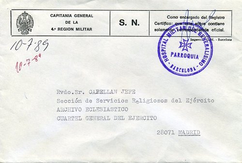 fifra  MILI - #HOSPITAL MILITAR DEL GENERALISIMO - PARROQUIA - BARCELONA.jpg