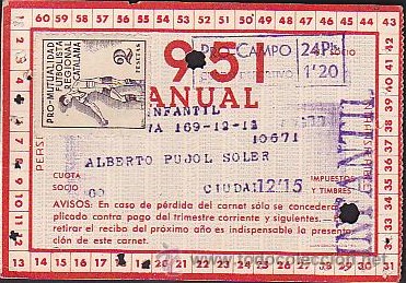 BARCELONA 1951