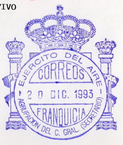 FRAN MIL EJERCITO DEL AIRE AGRUPACION C GENERAL SECRETARIA 1993 F.jpg