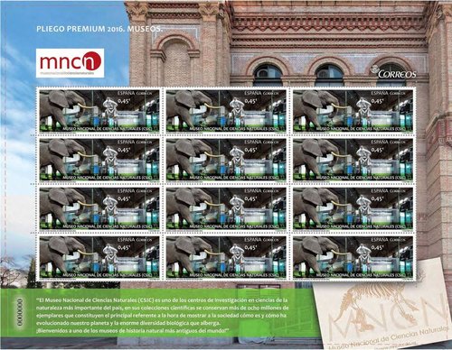 2016-03-10. Museos. Museo Nacional de Ciencias Naturales de Madrid. Pliego Premium. Boceto. Baja.jpg