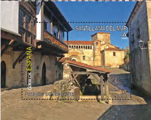 2016-03-21. Pueblos con Encanto. Anverso. Santillana del Mar. Boceto. Baja.jpg