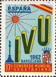 BARCELONA. Congreso vegetariano 1962