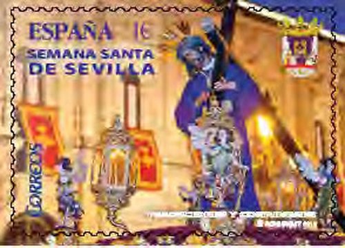 2016-03-16. Tradiciones y Costumbres. Semana Santa. Sello de Sevilla. Boceto. Baja.jpg