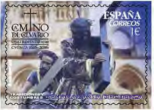2016-03-16. Tradiciones y Costumbres. Semana Santa. Sello de Cuenca. Boceto. Baja.jpg