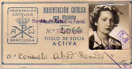 Carnet de Orientacion Catolica para Oficinistas