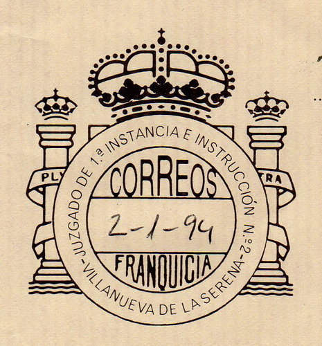 FRAN JUD Badajoz VILLANUEVA DE LA SERENA Juzgado de 1 Instancia N 2 1993 f.jpg