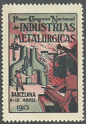 BARCELONA, metalurgia 1913
