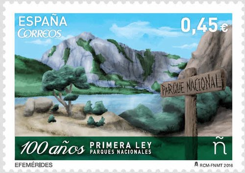 2016-04-05. Efemerides. 100 anos Primera Ley Parques Nacionales. Boceto. Baja.jpg