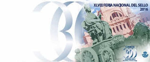 2016-04-21. Estampillas. XLVIII Feria Nacional del Sello. Cibeles. Baja.jpg
