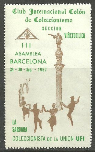 Club Colon 1957. Barcelona