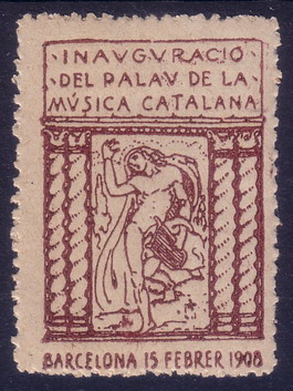 BARCELONA, Palau de la Musica 1908