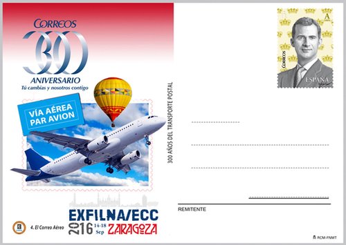 Madrid. 2016-04-21 al 24. XLVIII Feria Nacional del Sello. Tarjeta prefranqueada. ANFIL. 4. Baja.jpg