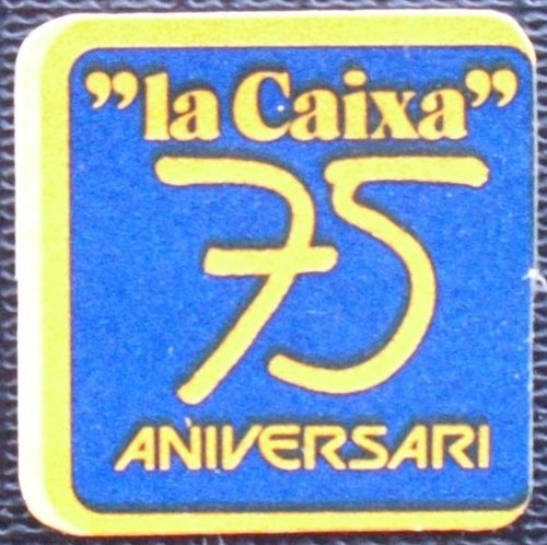 Barcelona, La Caixa (se supone) 75 aniversario