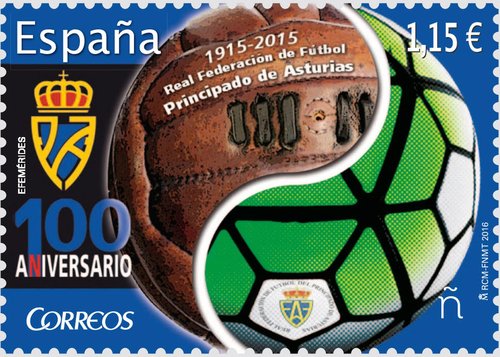 2016-05-09. Efemerides. Centenario Real Federacion de Futbol. Principado de Asturias. Boceto. Baja.jpg