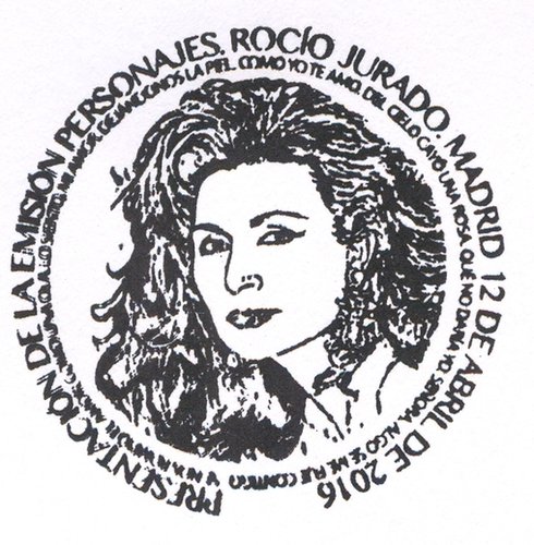 2016-04-12. Personajes. Rocio Jurado. Presentacion. 22-04-2016. Matasellos real. Baja.jpg