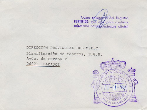 FRAN EDU Badajoz JEREZ DE LOS CABALLEROS CP Sotomayor y Terrazas 1994.jpg
