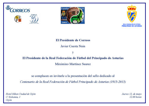 2016-05-09. Efemerides. Centenario Real Federacion de Futbol. Principado de Asturias. Presentacion. 12-05-2016.jpg