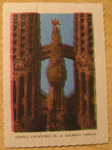 Barcelona Sagrada familia. núcleo central
