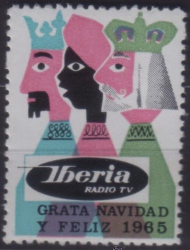 IBERIA Radio y T.V. 1965. Grata Navidad