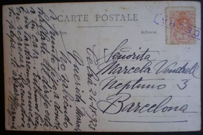 Postal año 1923