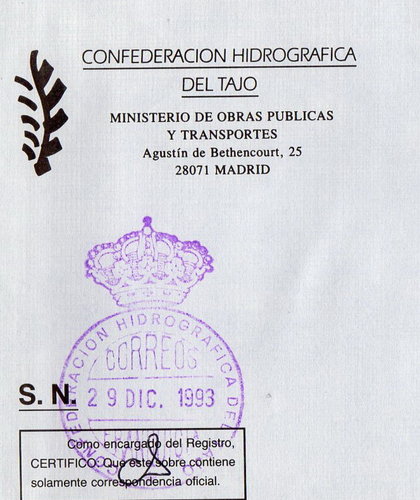 FRAN MIN Madrid MADRID MOPU Confederacion Hidrografica del Tajo 1993.jpg