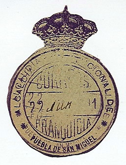 FRAN AY VALENCIA Puebla de San Miguel 1911.jpg