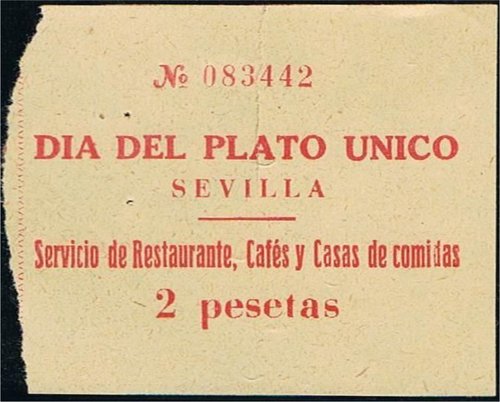 Sevilla. 2 ptas, -dia del plato unico- allepuz nº 146.jpg
