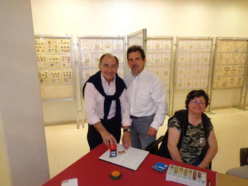 Presidente de FERISOFI y vicepresidente Grupo filatélico de Logroño