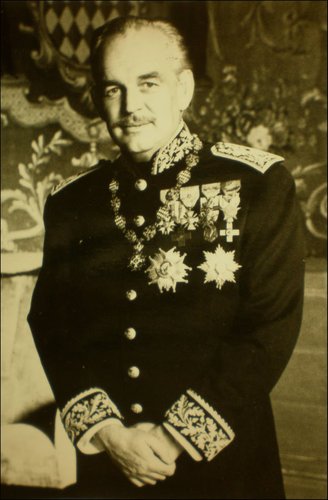 Prince Rainier III Of Monaco In Uniform. Portrait by Howell Conant_.jpg