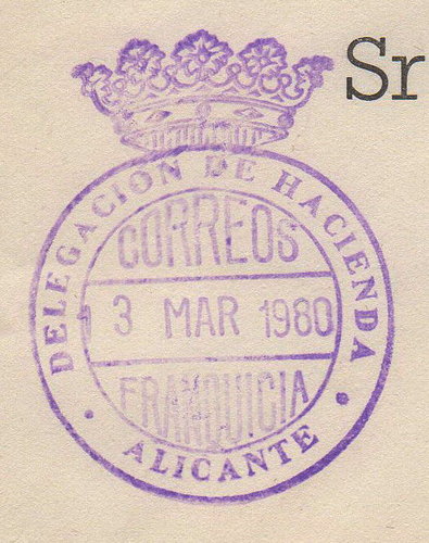 FRAN MIN HAC Alicante Delegacion Provincial 1980 f.jpg