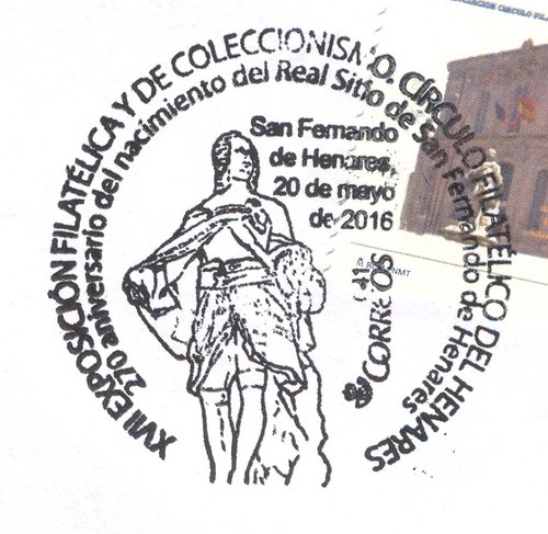 San Fernando de Henares. 2016-05-20. Matasellos.jpg