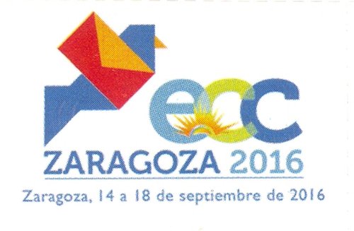 Zaragoza. 2016-09-14 al 18. EXFILNA-ECC 2016. Vinetas publicitarias ECC-EXFILNA. Vineta generica de la ECC ZARAGOZA 2016. Baja.jpg